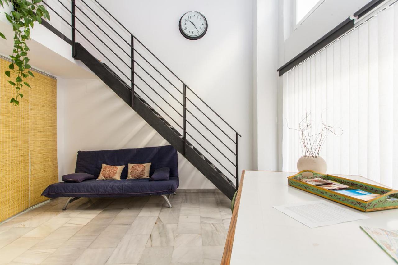 Lf Parking Incluido Amplio Loft En Barrio Santa Cruz Sevilha Exterior foto