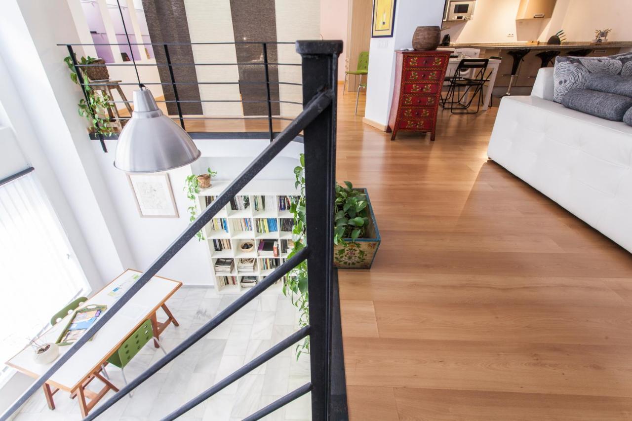 Lf Parking Incluido Amplio Loft En Barrio Santa Cruz Sevilha Exterior foto